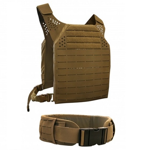 Laser cut Plate carrier with Belt – WAHID TAC